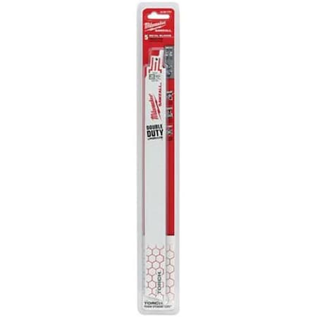 Milwaukee Tool 12 in L x 24 TPI 5 PK ML48-00-5791